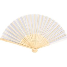 Esranın Dünyası Katlanır Ahşap El Yelpazesi, Çok Amaçlı