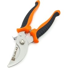 Nuvvo El Tipi Budama Makası - Bitki ve Dal Kesimi Için Güvenli Bahçe Makası - Kolay Temizlenebilir ve Hafif Yapı