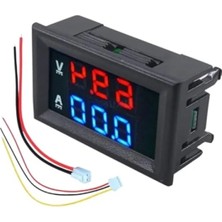 Esranın Dünyası Dijital Voltmetre Ampermetre - Dc 0-100V, 10A