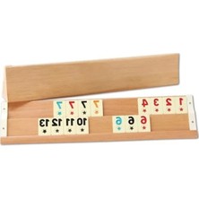 Esranın Dünyası Antibakteriyel Ahşap Okey Takımı - Büyük Boy