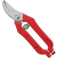 Nuvvo Telvesse Göcen Narenciye Üzüm Bağ Budama Makası Eğri Uçlu 18.5 cm Kırmızı