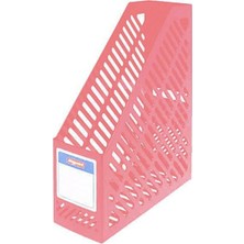 Bigpoint Açık Pembe Plastik Kutu Klasör 25 x 8.2 x 39.5 cm 1 Adet Magazinlik Düzenleyici