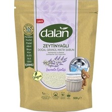 Dalan Granül Sabun Lavanta 500 gr 16 Yıkama Beyazlar ve Renkliler İçin Vegan Temizlik