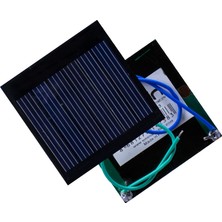 Emin İş Eğitimi Güneş Enerjisi Pili & Paneli 4x4 cm 3 Volt 100 mA Güçlü Enerji Kaynağı