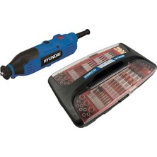 Mini Taşlama ve Gravür Seti, 135 W Elektrikli Motor, 187 Parça Çok Amaçlı Aksesuar