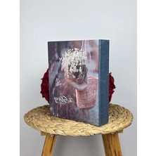 Esranın Dünyası Renkli Papatya Desenli Fotoğraf Albümü - 200 Fotoğraf Kapasiteli