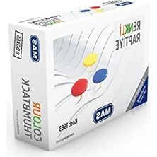 Esranın Dünyası Renkli Pvc Kaplı Raptiye Seti - 8 Paket