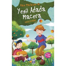 Binbir Göz Kitap Mavi Madalyon 3 Yeşil Adada Macera