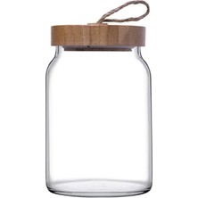 Esranın Dünyası Ahşap Kapaklı Kavanoz - 860 cc