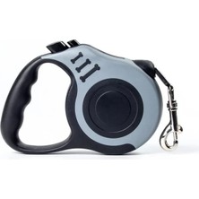 Esranın Dünyası 5 Metre Uzunluğunda Geri Çekilebilir Köpek Tasması, Tek Elle Kullanım, Kaymaz Sap