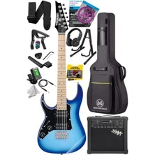 Esranın Dünyası Yüksek Kalite 25W Amfili Elektro Gitar Seti - Maple Klavye