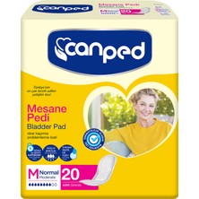 Canped Mesane Pedi Orta Boy M 20’li Özel Anatomik Yapı ile Güçlü Emici Özellik