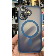 Cepx Iphone  16 Kamera Korumalı  Mat Magsafe Wireless Şarj Destekli Renkli 45662