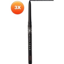 Avon Diamonds Black Ice Göz Kalemi Üçlü Set Gün Boyu Etkili Pratik Kullanım 3 Adet