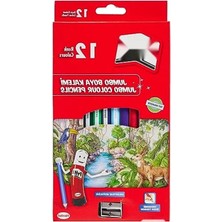 Esranın Dünyası 12'li Jumbo Kuru Boya Kalemi Seti