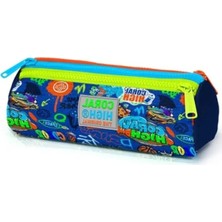 Esranın Dünyası Üç Bölmeli Kalem Çantası - Erkek Çocuk