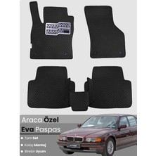 E-BİZ Bmw 7 Serisi E38 Long (1994-2002) Uyumlu Eva Paspas Tam Set–araca Özel,su Geçirmez