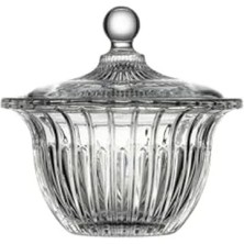 Esranın Dünyası Cam Kapağa Sahip Şekerlik - Kurşunsuz Kristal