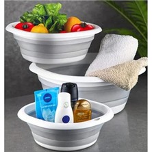 Esranın Dünyası 3'lü Katlanır Badya Seti, Yer Kaplamayan Akordiyon Tasarım