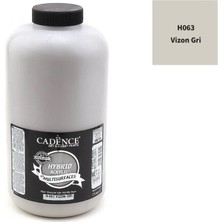 Cadence H063 Vizon Gri Hibrit Multisurface Boya 2 Litre Tüm Yüzeyler İçin Akrilik Özelliği