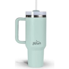 Esranın Dünyası 1200 ml Termos Mug, 3 Kademeli Kapak