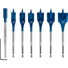Bosch 16-32MM Çoklu Matkap Ucu Seti, Profesyonel Kalite, Dayanıklı ve Güçlü