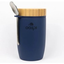 Esranın Dünyası 500 ml Kapasiteli Bamboo Yemek Termosu - Sıcak ve Soğuk Saklama