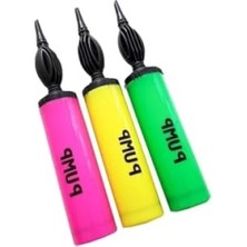 Esranın Dünyası Çift Taraflı Renkli Balon Şişirme Pompası