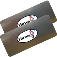 Bima 4 cm x9 cm Rötuş Rütüş Çeliği 2 Adet Pürüzsüz Deneyim ve Profesyonel Sonuçlar İçin