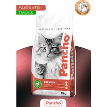 Pancho Tavuklu Yavru Kedi Maması 15 kg