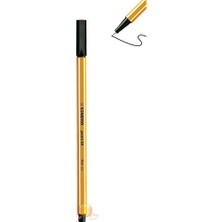 Stabilo Point 88 0.4 mm Açık Gri Tek Renk Keçe Uçlu Kalem 1 Adet Dayanıklı Uç Özelliği ile