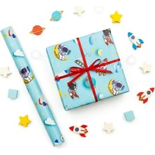 Esranın Dünyası 70X100 cm Çocuklara Özel Premium Hediye Paketleme Kağıdı - 2'li Set
