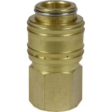 Esranın Dünyası R1/4" Dişi Nipel | Kompresör Aksesuarı | Pirinç Malzeme