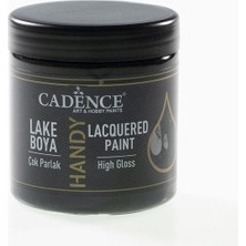Cadence Handy Lake Boya L-060 Siyah Çok Parlak 250 ml Tek Ebat Sanatsal Malzeme