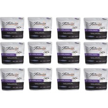 Felicia Tahılsız 85 gr Pouch Somonlu Sterilised Kedi Maması 12 Adet Ekonomik İstiridye Tatlı