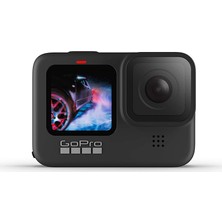 GoPro Hero9 Black Aksiyon Kamera Su Geçirmez 4K Çözünürlük ile Resmi Distribütör Garantili