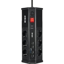 Esranın Dünyası 3 Metre Uzunlukta Akım Korumalı Priz - 2xusb ve 2xtype C Bağlantı