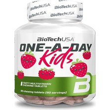 Biotech Bıotech Usa One-A-Day Kids Vitamin + Mineral - 90 Chewable Çiğneme Tab +4 Çocuklara Özel) Usa Menşei