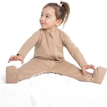 Esranın Dünyası Organik Pamuk Çocuk Uyku Tulumu 1 Tog - Kum Beji