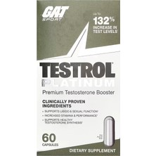 Gat Sport Gat Testol Platinum Premium Gh Test Booster 60 Capsules