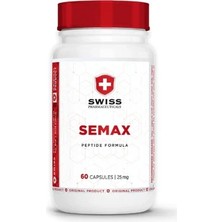 Swiss Semax Formula  25 Mg 60 Caps