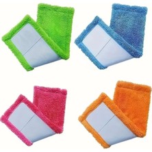 Esranın Dünyası Mikrofiber Mop Paspas Yedeği, 40 Cm, Tüm Mop Modellerine Uyumlu