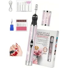 Esranın Dünyası 13 Parça Şarjlı Tırnak Törpüsü Seti - Profesyonel Manikür ve Pedikür