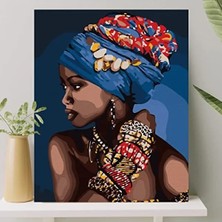 Esranın Dünyası Sayılarla Boyama Tuval Seti - 40X50 cm