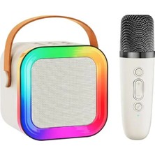 Esranın Dünyası Taşınabilir Mini Karaoke Makinesi - Bluetooth Hoparlörlü