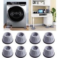 Esranın Dünyası 8 Adet Yükseltici Altlık, Titreşim Önleyici, Beyaz