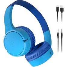 Esranın Dünyası Kablosuz Kulaklık, 30 Saat Çalma Süresi, Mavi Renk