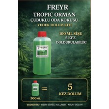 Freyr 500 ml Tropik Orman Bambu Çubuklu Oda Kokusu Yedek Dolum Likiti – Kalıcı ve Ferah Ortam Kokusu