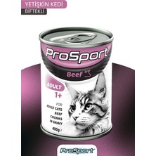Prosport Biftekli Chunk Yetişkin Kedi Konserve Yaş Mama 400 gr