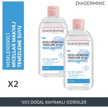 Diadermine Nemlendirici Micellar Makyaj Temizleme Suyu Tüm Cilt Tipleri İçin 400 Ml X 2